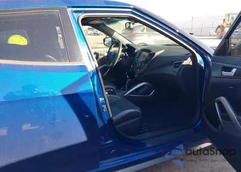 2016 Hyundai Veloster Turbo from USA, damaged, VIN KMHTC6AE4GU272745